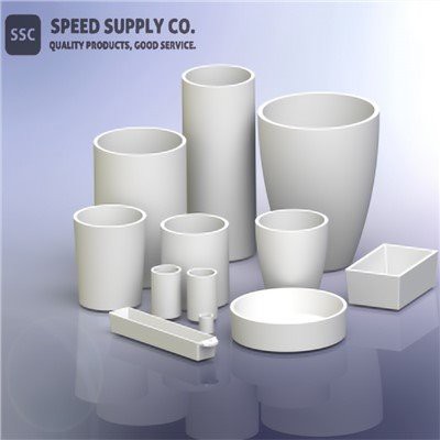 Calcia Stabilized Zirconia Crucible